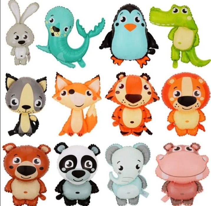 Повітряні кульки, воздушный шар из фольги. Кульки на свято