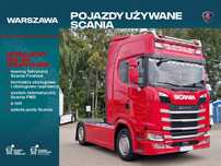 Scania S500A4X2NA  4 Poduchy, Klima Postojowa, Pełne Malowanie / Dealer Scania Nadarzyn
