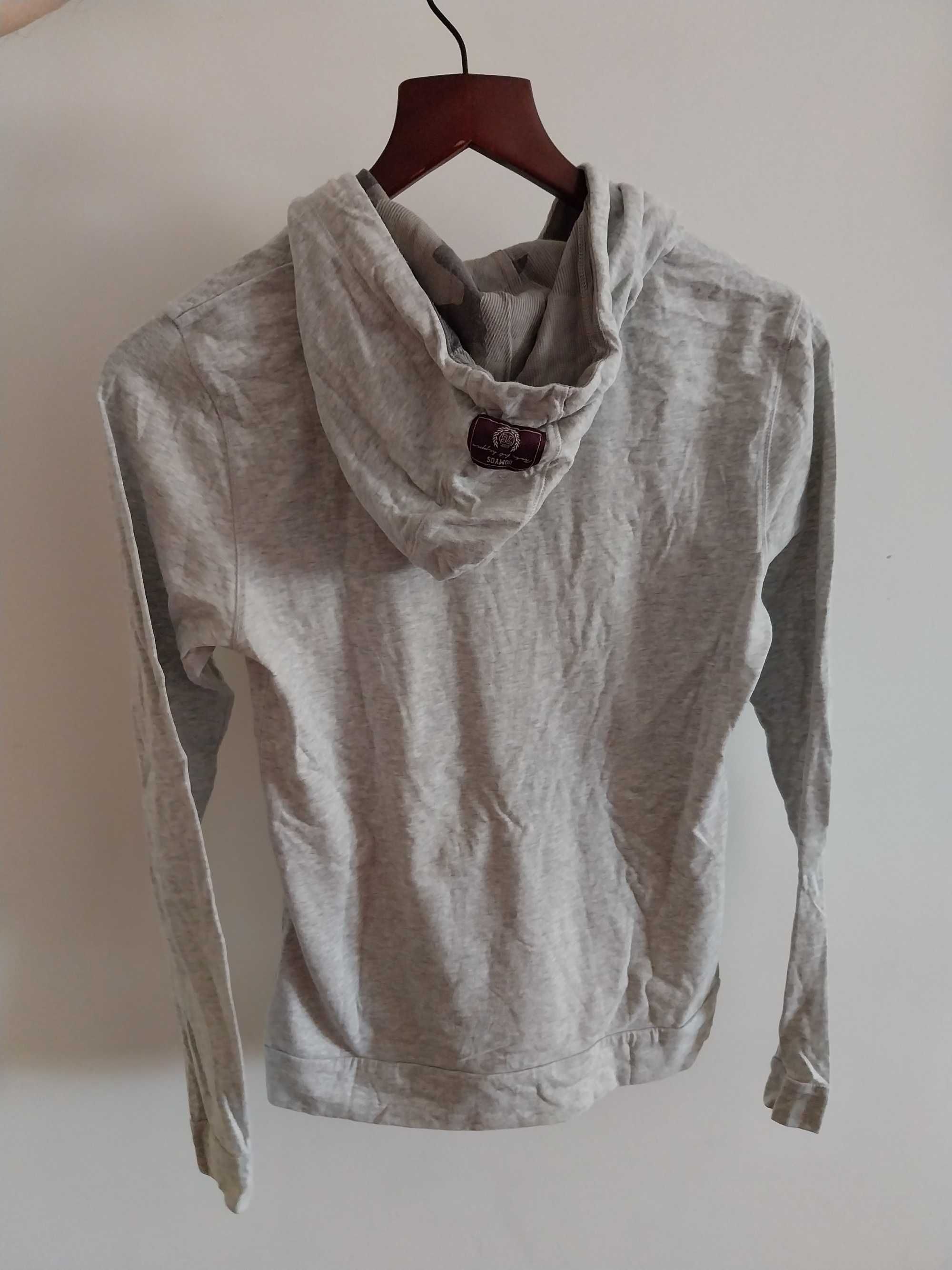 Camisola com capuz/Sweat/Hoodie cinzenta, 13-14 anos