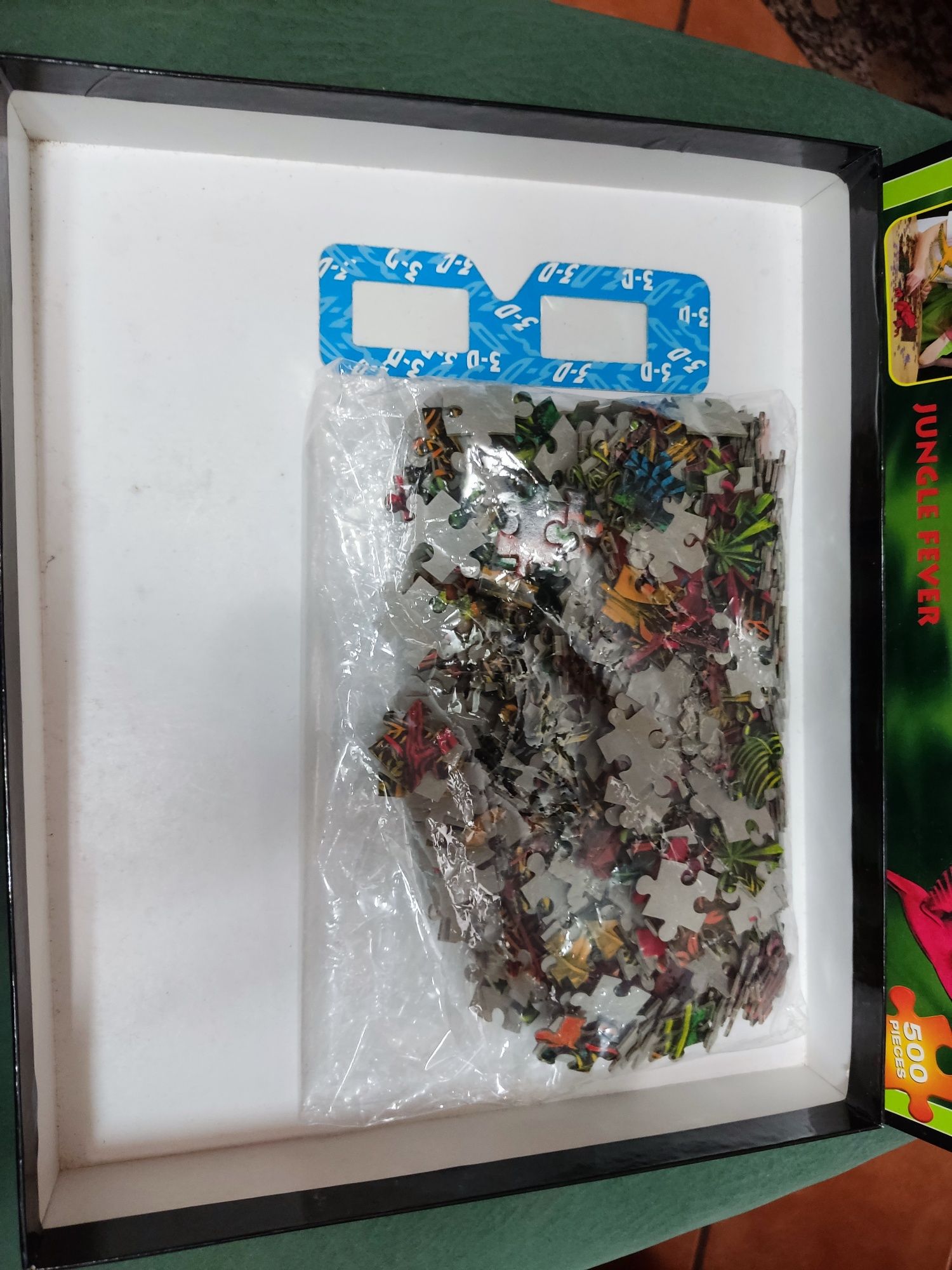 Puzzle 3D de 500 peças