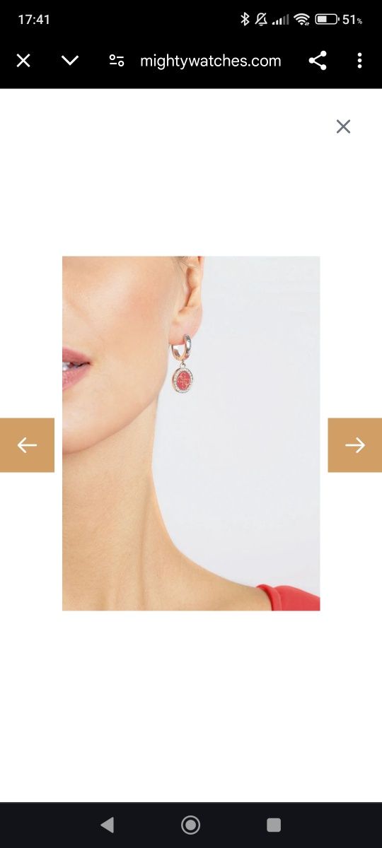 Brincos pendentes Guess