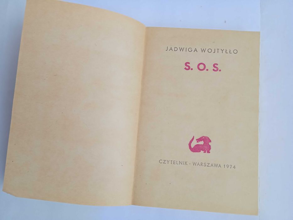 Jadwiga Wojtyllo. S.O.S. Детектив на польском языке.