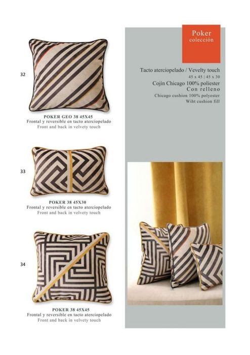 Almofadas decorativas