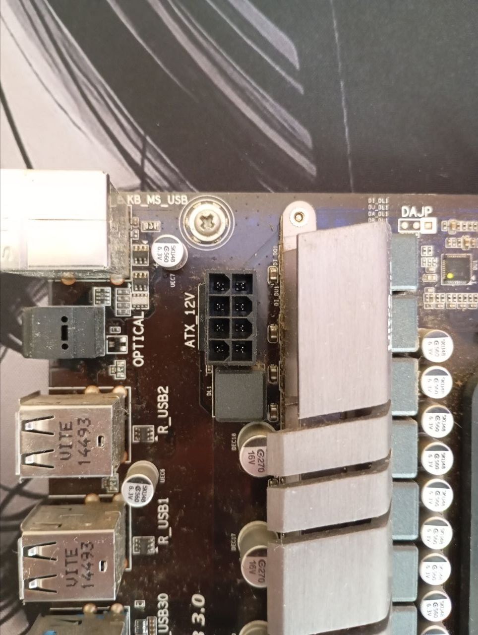 Материнська плата Gigabyte-GA970A-UD3P,ddr3, Am3+