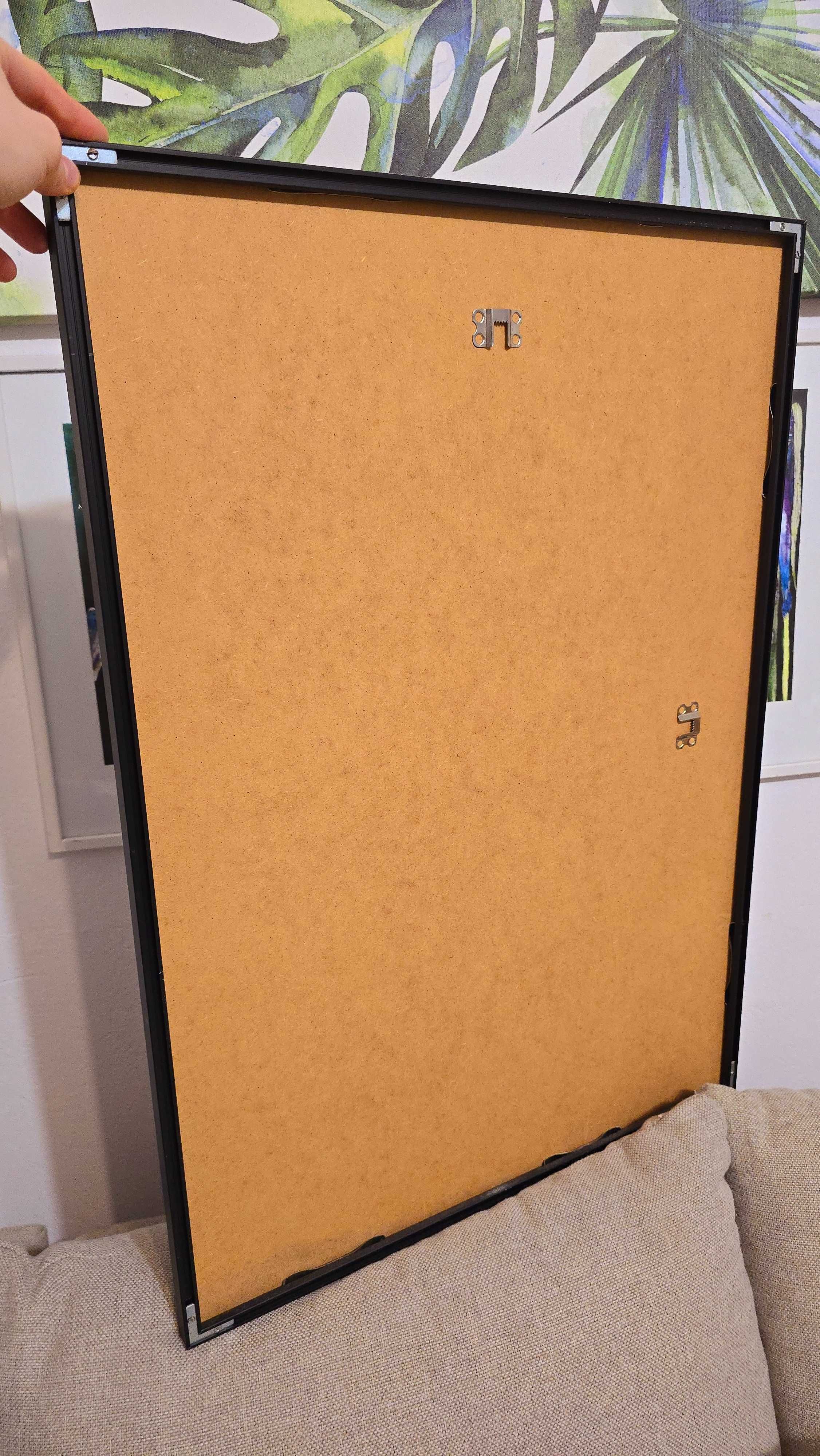 Złote plakaty dwa niebieskie galaktyka gwiazdy 50 x 70