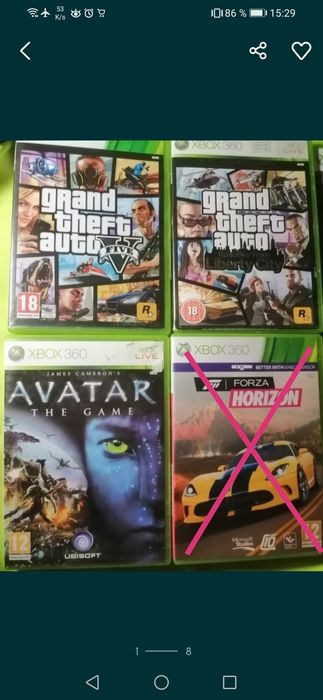 Диски Xbox 360 Grand theft auto 5
