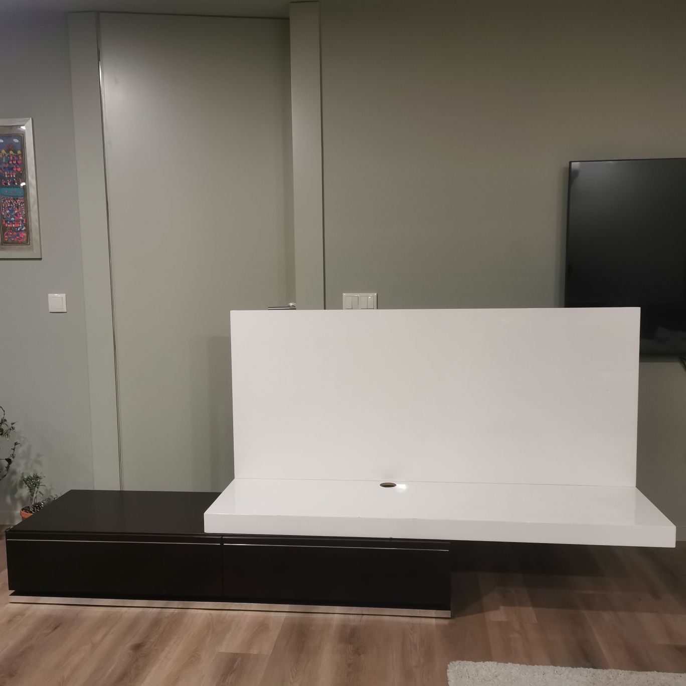 Móvel para sala de estar e TV