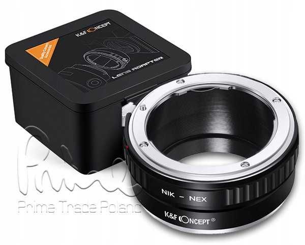 Adapter Nikon AI AIS na SOny E-mount Nex K&F Concept