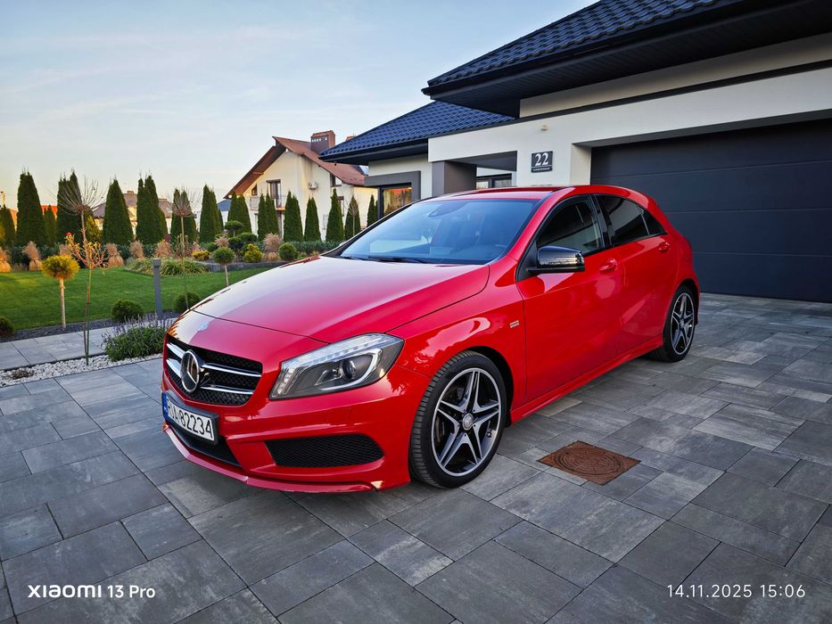 Mercedes Klasa A W176, 1.6 Benzyna, Automat, Brabus, I właściciel