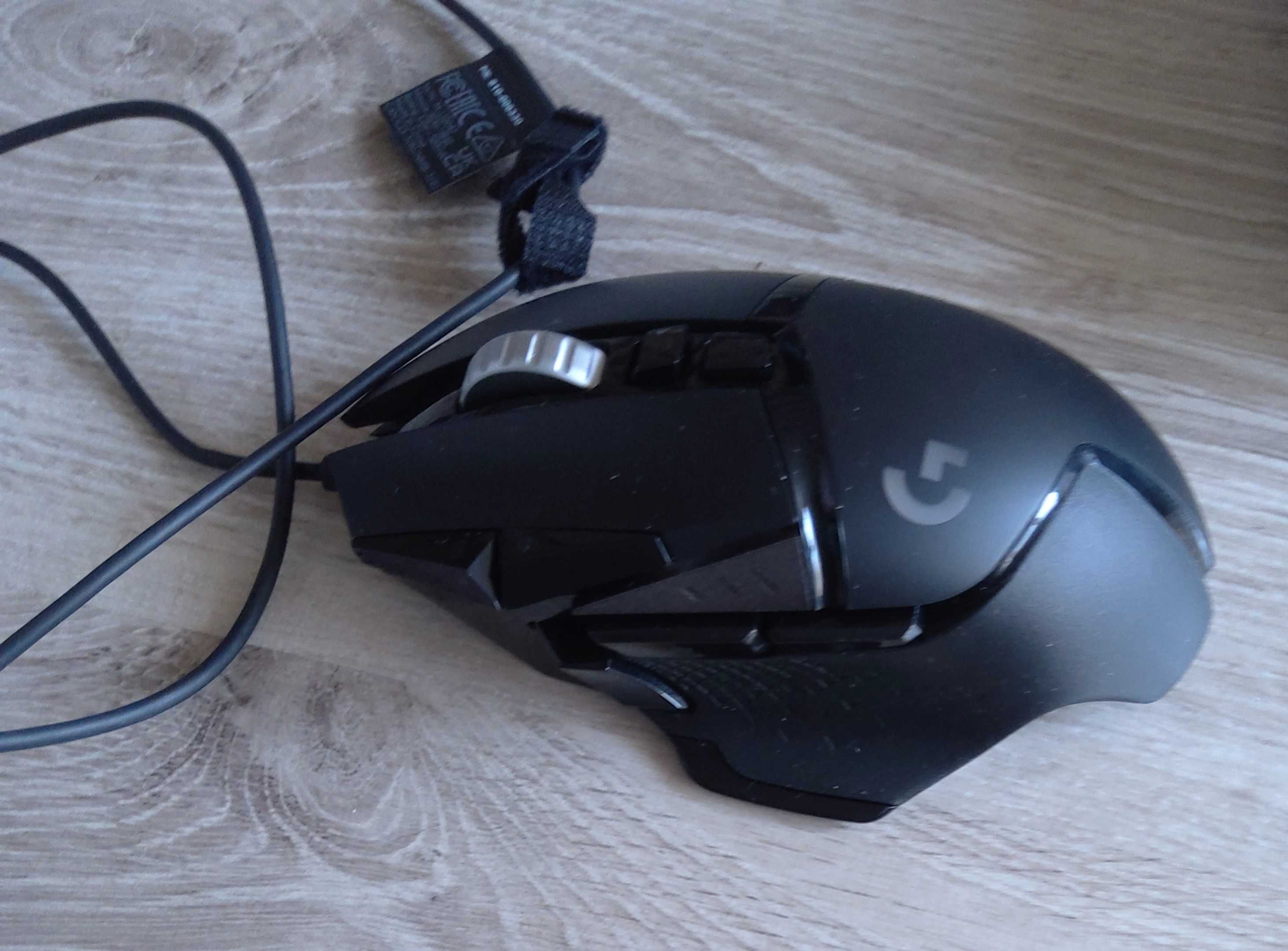 Myszka przewodowa Logitech G502 Hero sensor optyczny