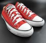 Converse czerwone krótkie trampki 39.5