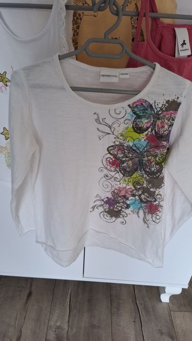 Zestaw bluzek dla dziewczynki rozm. 122/128