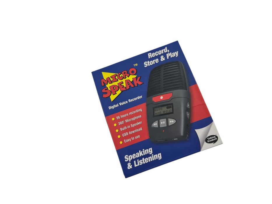 Micro Speak kompaktowy cyfrowy dyktafon