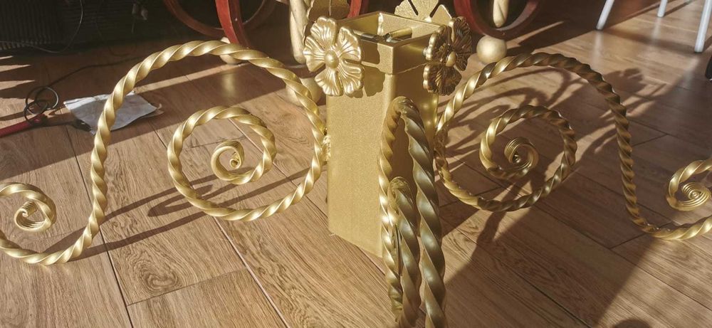 stojak do choinki choinkowe metalowe kute