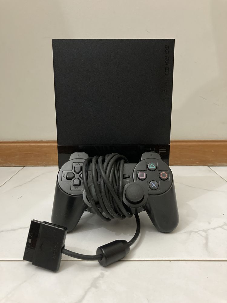 Playstation 2 Slim e Comando