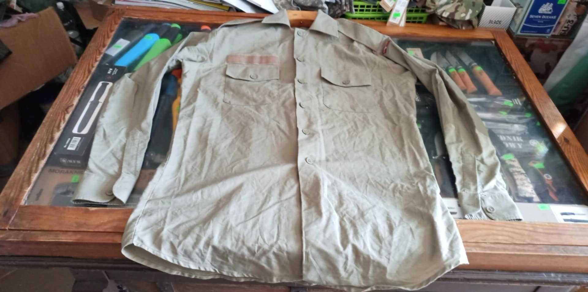 Koszula Wojskowa Armia Dania Piaskowa r. 39/40N M~L