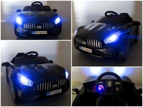 NOWE Auto na akumulator dla dziecka CABRIO Czarne Pojazd Zabawka RATY