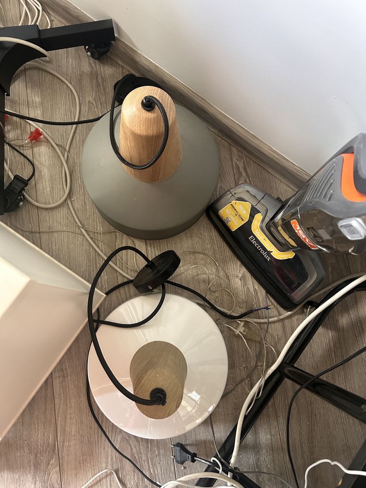 Lampy betonowe 3szt - 2xszara i 1xbiała ala sklum