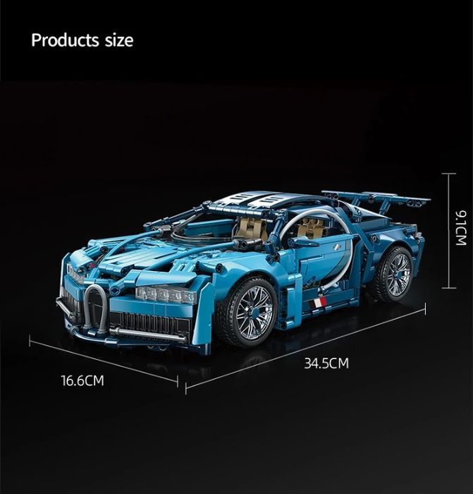 Конструктор суперкар Bugatti (1355 дет.) Lego technic