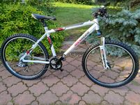 Alu Rower górski L Btwin tarczowe amortyzator klamkomanetki sram