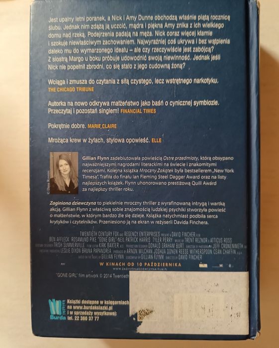 Zaginiona Dziewczyna " Gillian Flynn