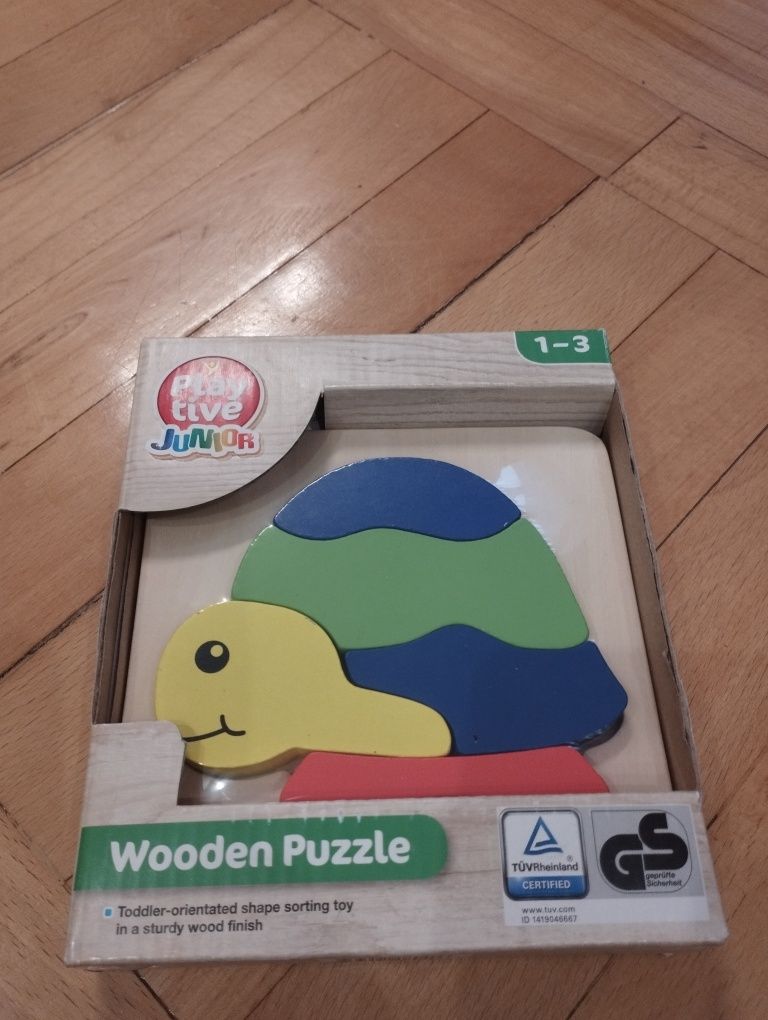 Puzzle z drewna 1-3