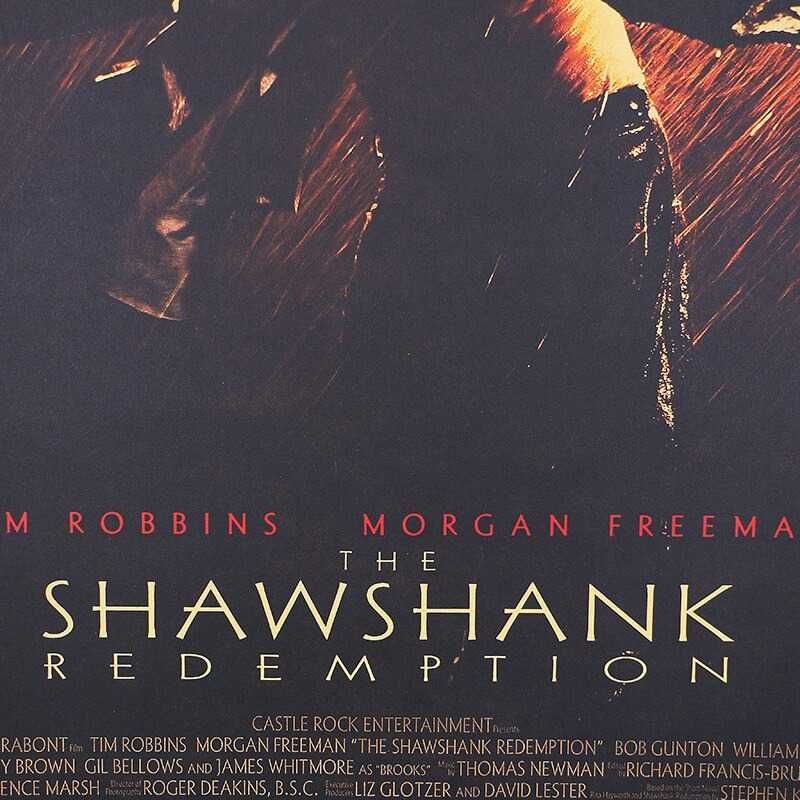 Plakat Skazani na Shawshank Film Hit Kinowy 50,5x35cm