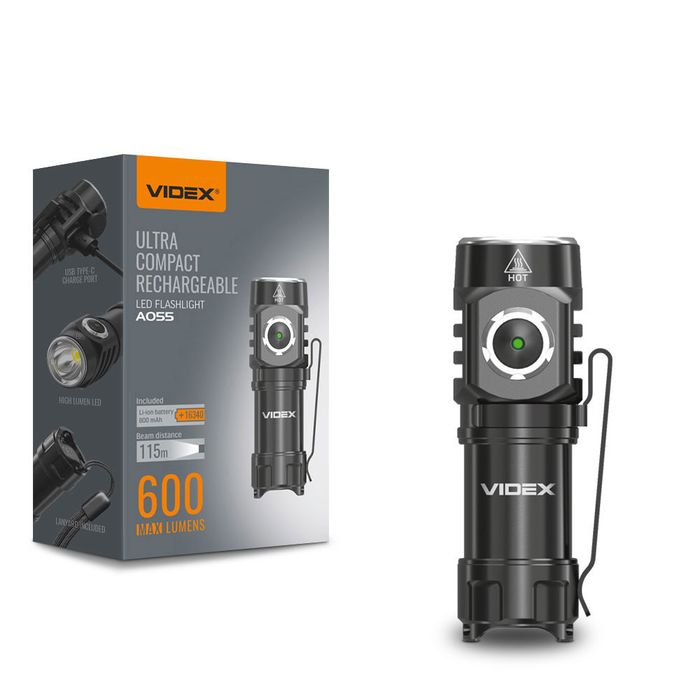 Форнарик Videx AO55 600 lumens