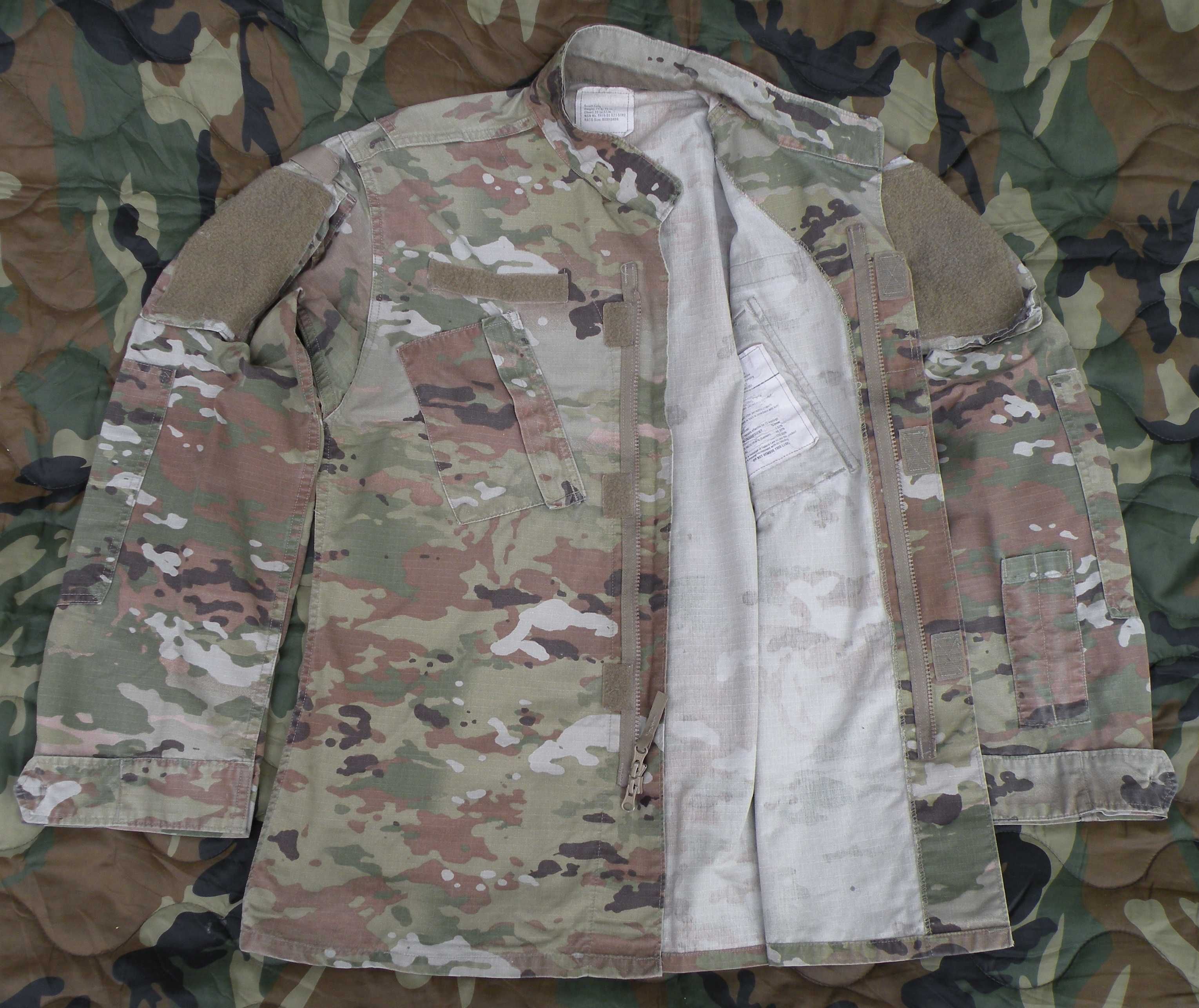 Bluza ACU multicam OCP small long