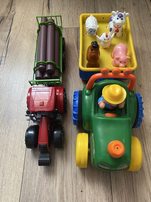 Трактор ферма з фігурками, іграшка трактор