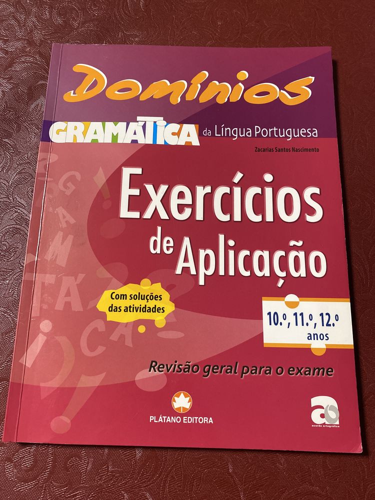 Livro de Exercícios Gramática Secundário