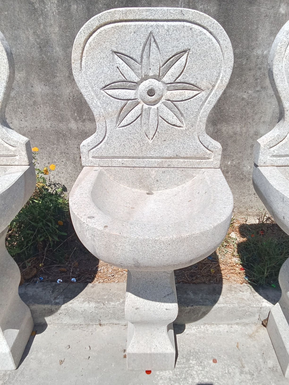 Fonte de granito de ponte de lima