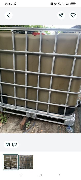 Еврокуби 1000 літрів Б/У