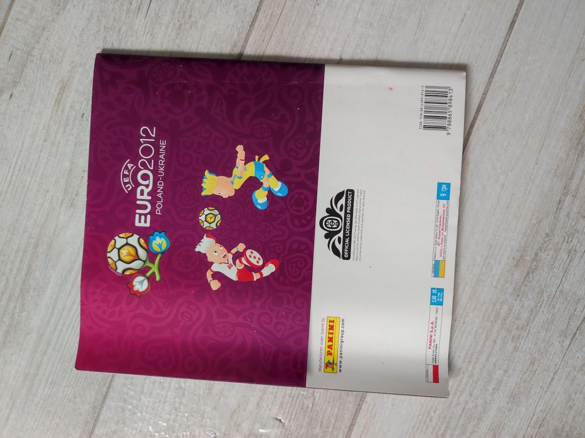Album UEFA Euro 2012 Panini