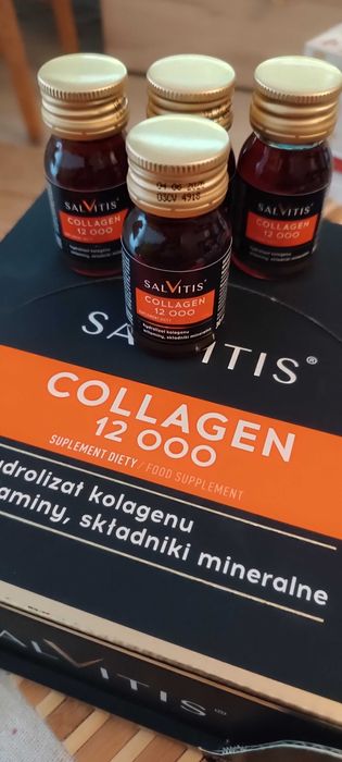 Salvitis 12000 kolagen włosy skóra paznokcie