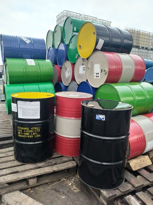 Бочки б/в 200-220л, 2 корки, Чисті