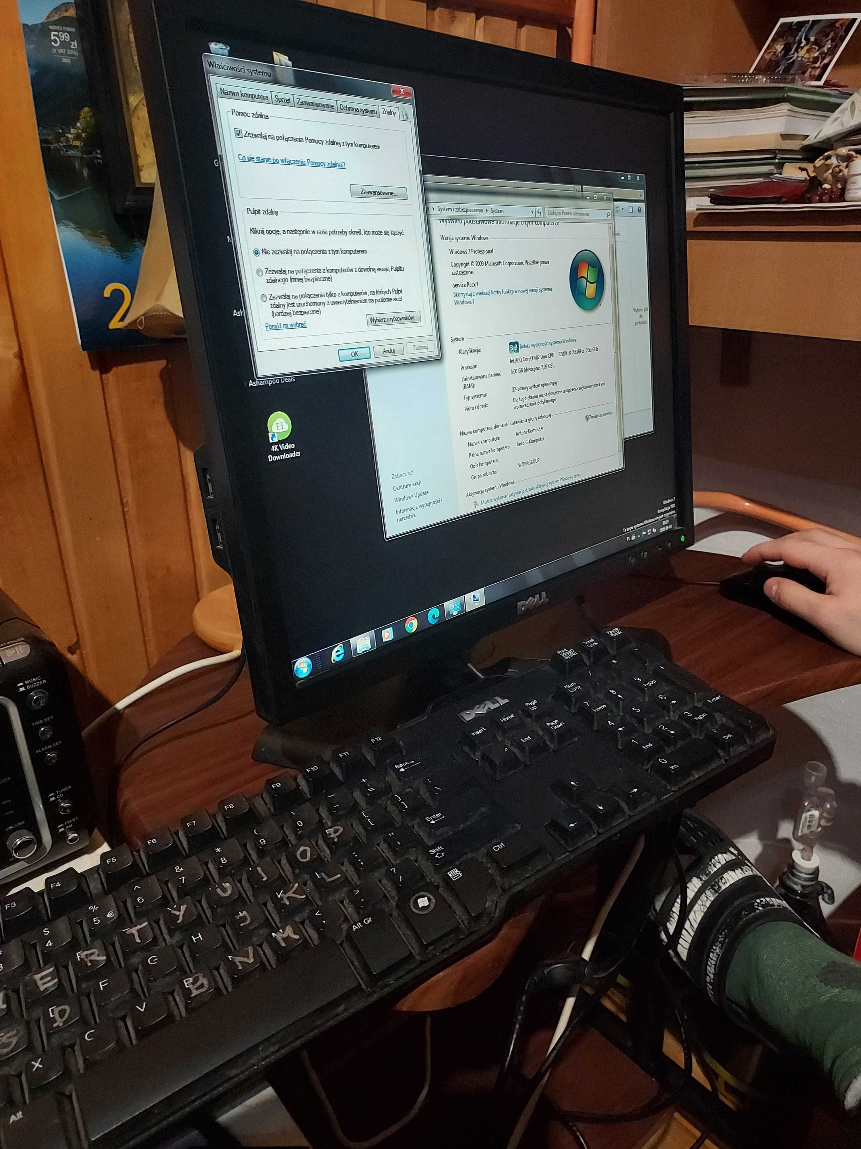 komputer stacjonarny deel kpl