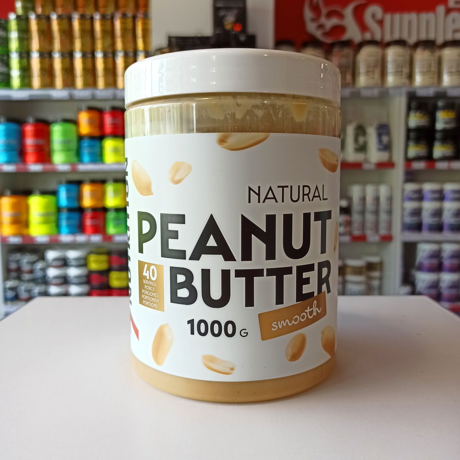 7Nutrition Peanut Butter Smooth 1000g Masło Orzechowe Naturalne