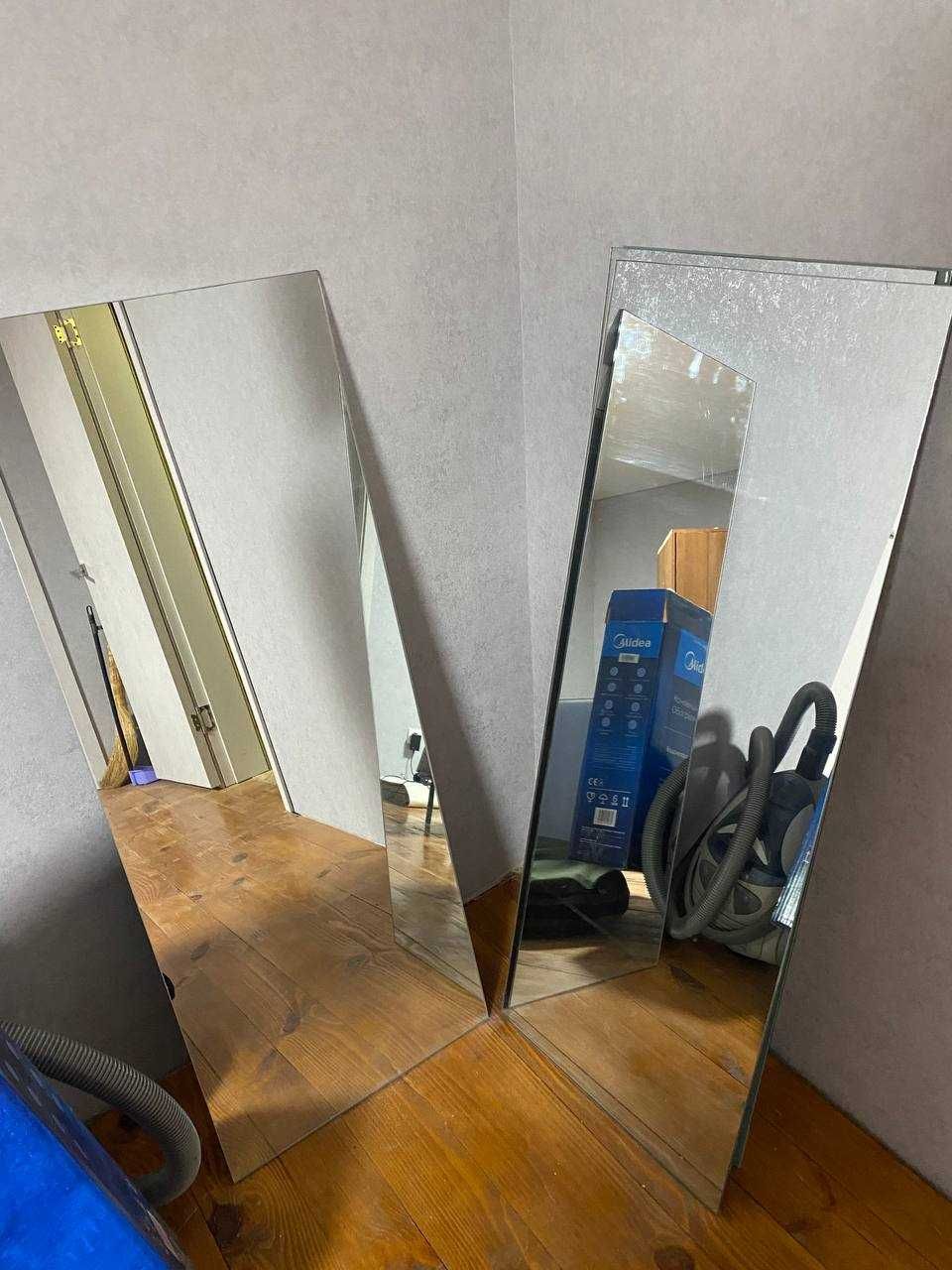 Продам 2 зеркала 111 см х 42 см