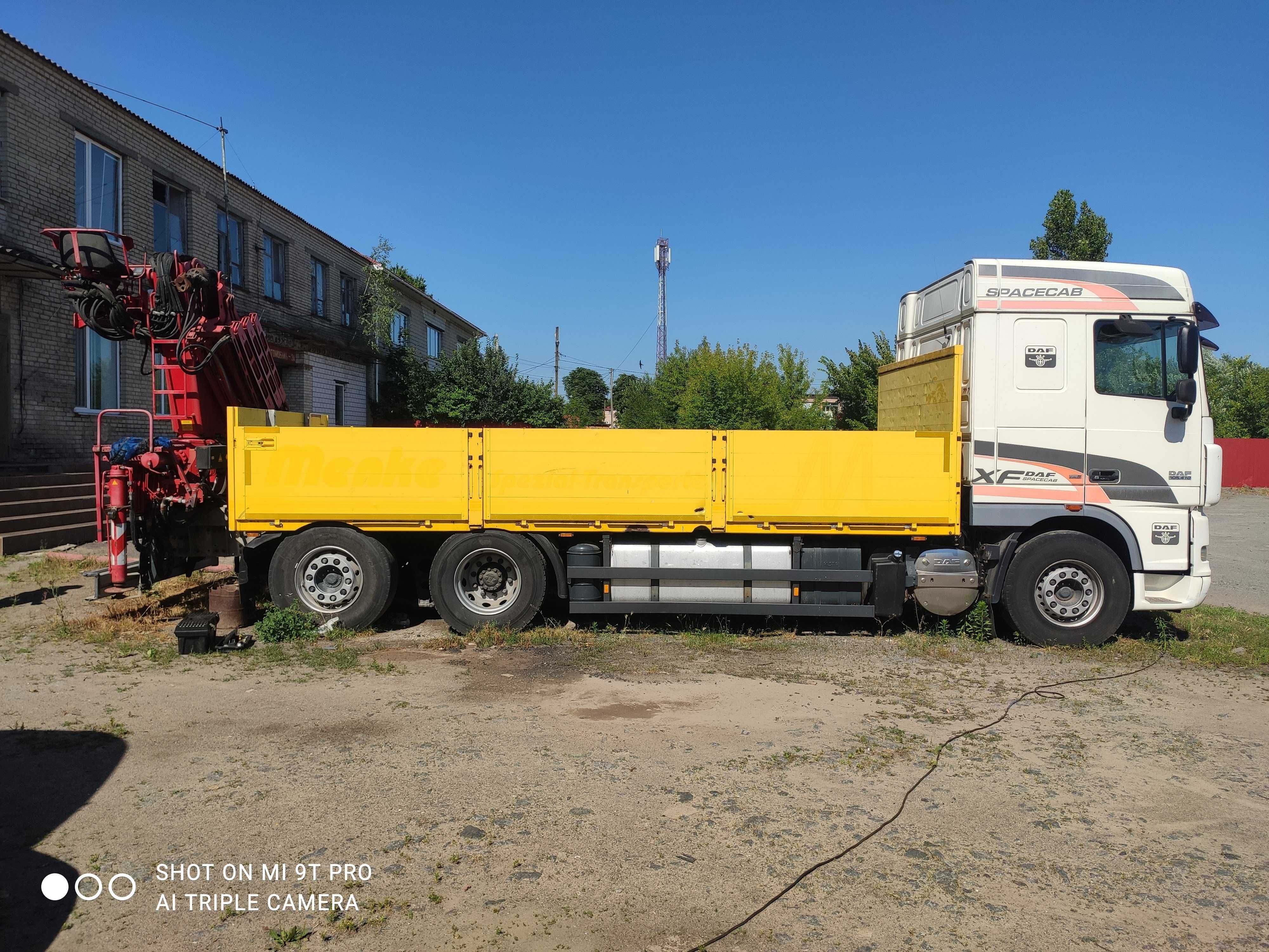 Маніпулятор DAF XF 105.410 2017 - року кран. Без пробігу в Україні