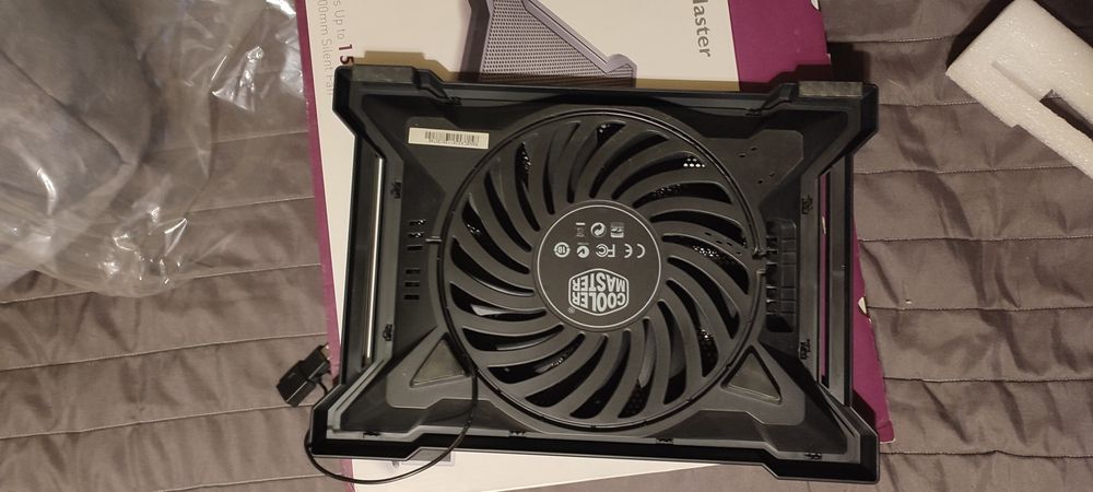 Охлаждающая подставка для ноутбука cooler mastex 15.6 Black