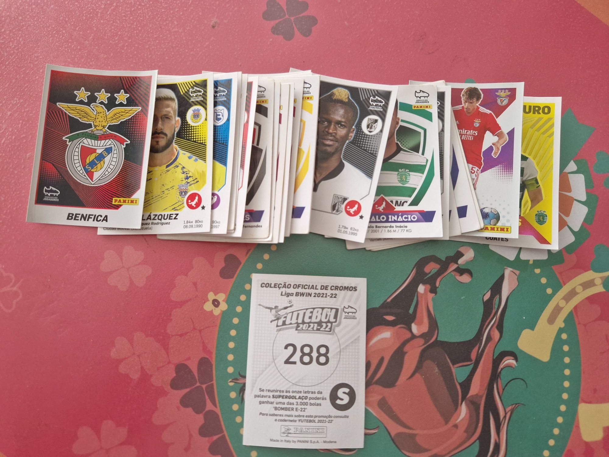 Cromos futebol 2021/2022