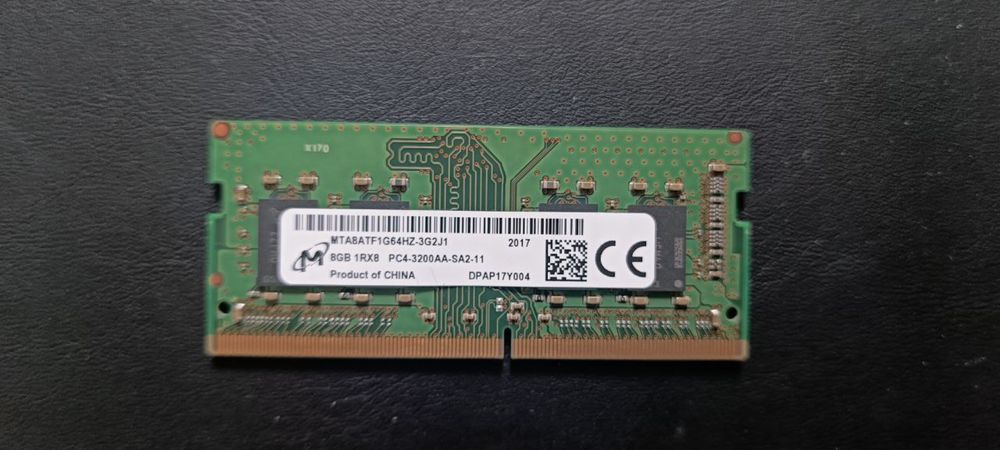 Ігрова оперативна память Micron 8GB DDR4-3200 SO-DIMM