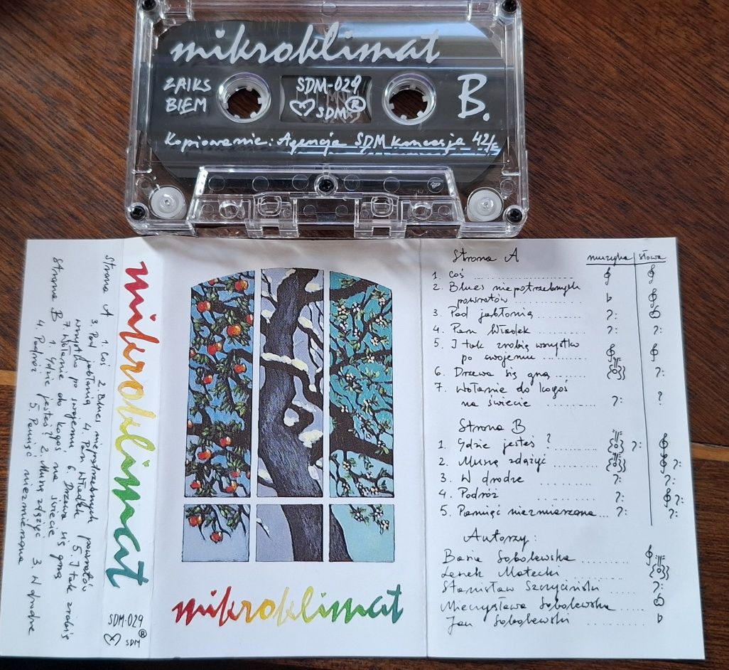 Kaseta MC / Mikroklimat - Mikroklimat 1994 Agencja S.D.M.