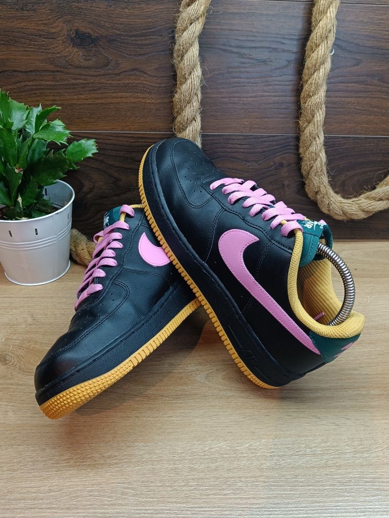 Czarne buty sportowe sneakersy Nike Air Force 1