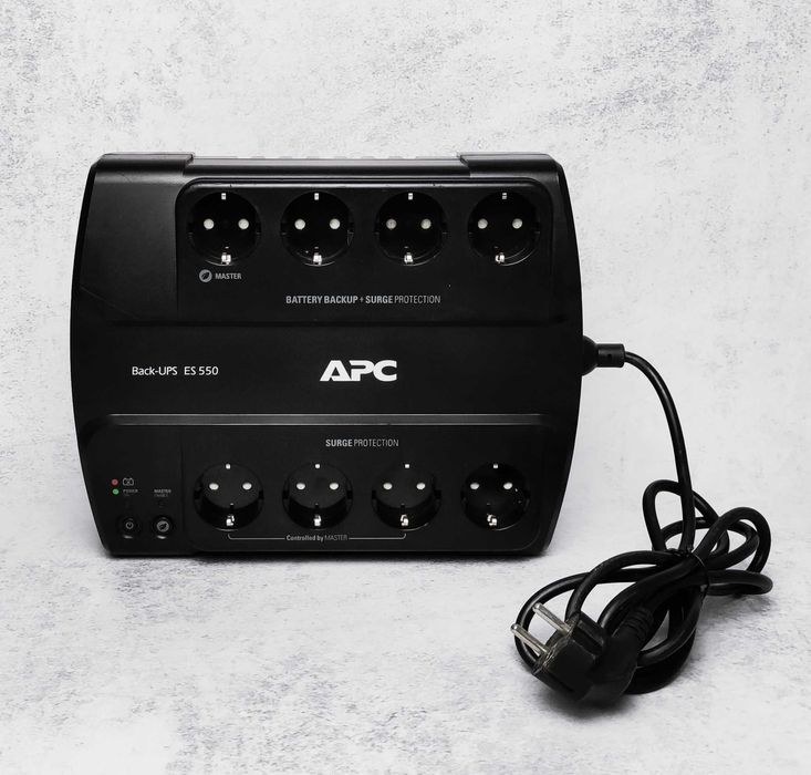 ДБЖ APC Back-UPS ES 550VA (BE550G-RS) (без АКБ) Б/в