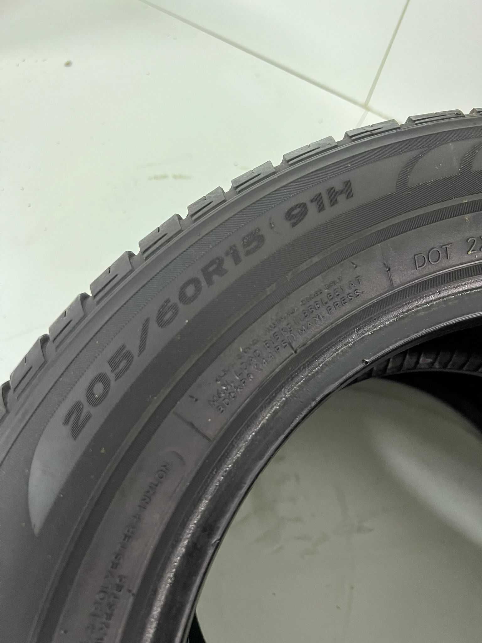 Pneus Hankook Otimo K415 - 205/60/15 - Muito Bons