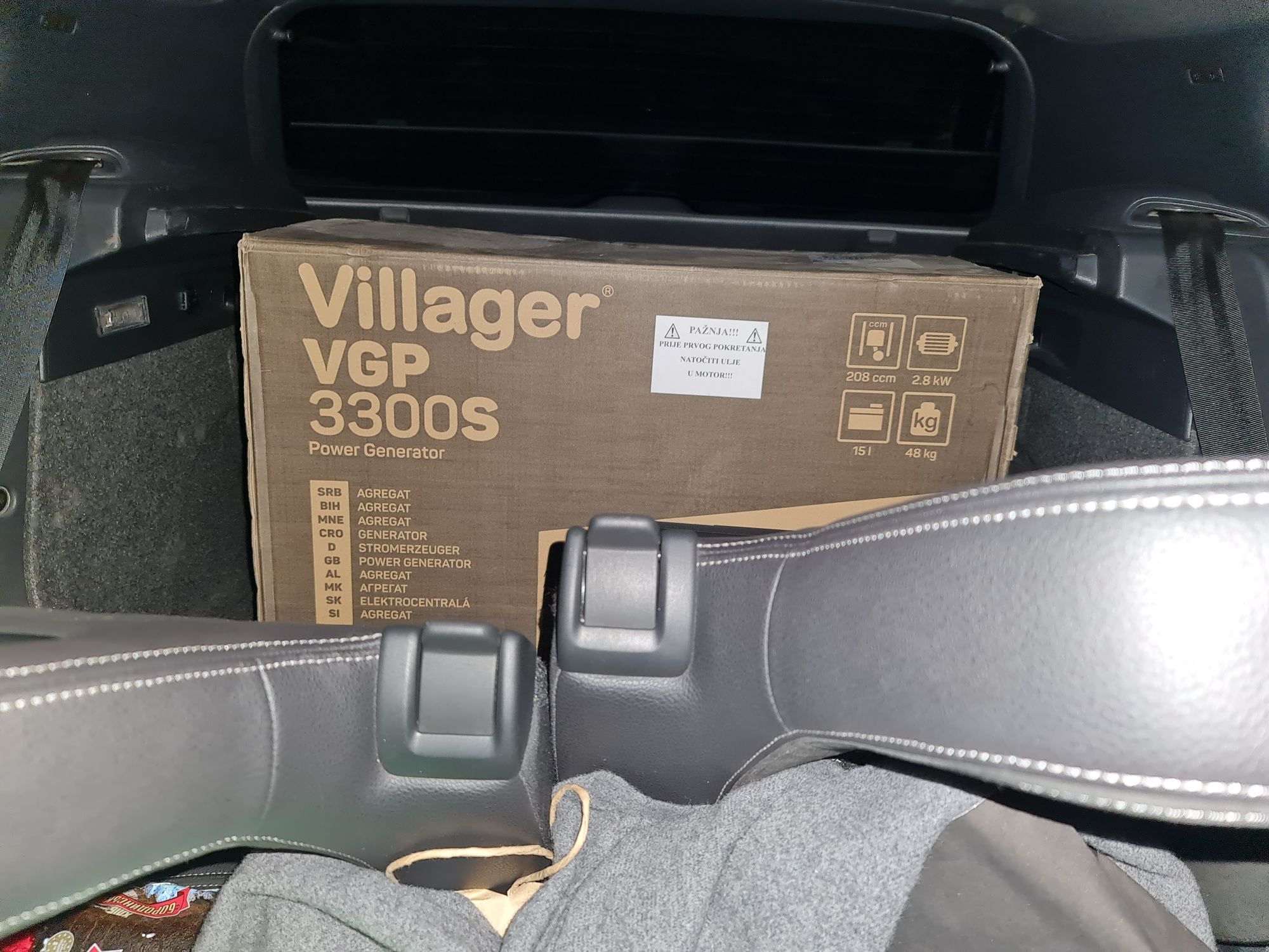 Бензиновый генератор Villager VGP 3300S, 2.8/3,0 кВт В НАЛИЧИИ в Киеве