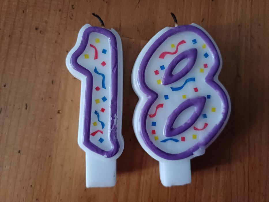 Świeczki urodzinowe