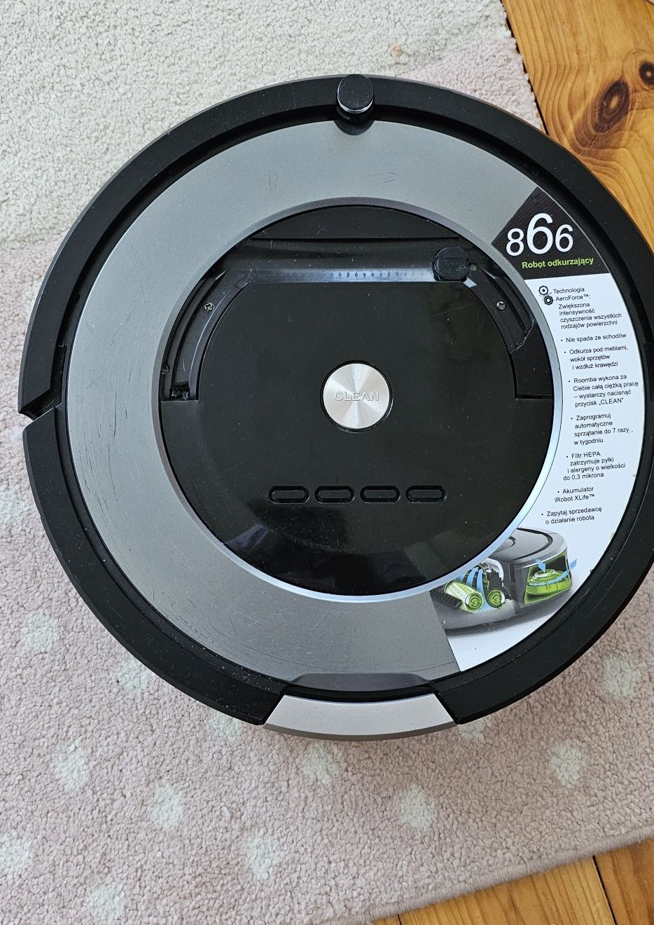 Irobot roomba 866 +irobot braava Turbo Charge Cradle
